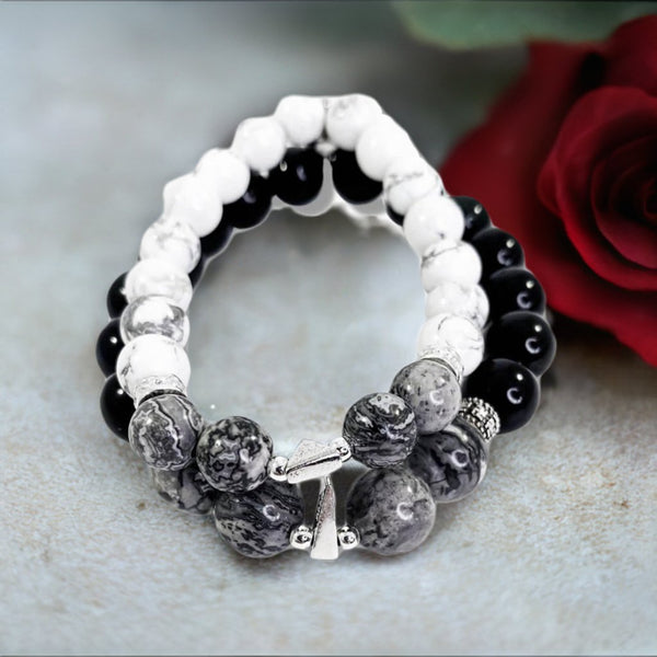 Bead Bracelets Set of 2 OurCoordinates