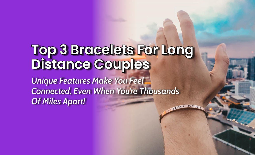 Bond Touch Long Distance Couples Bracelet - Black for sale online | eBay