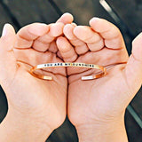 Custom Coordinate Bracelet, Gold - OurCoordinates