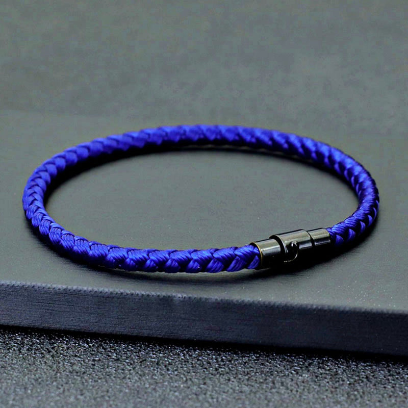 Grade A Keel Rope Bracelet For Men, Dark Blue - OurCoordinates