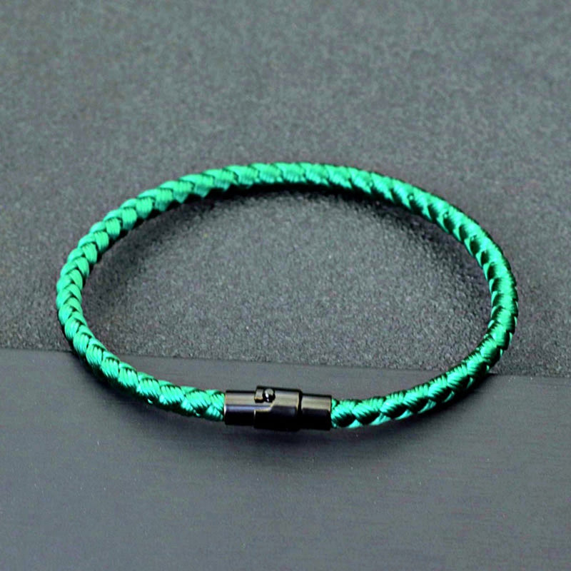 Grade A Keel Rope Bracelet For Men, Green - OurCoordinates