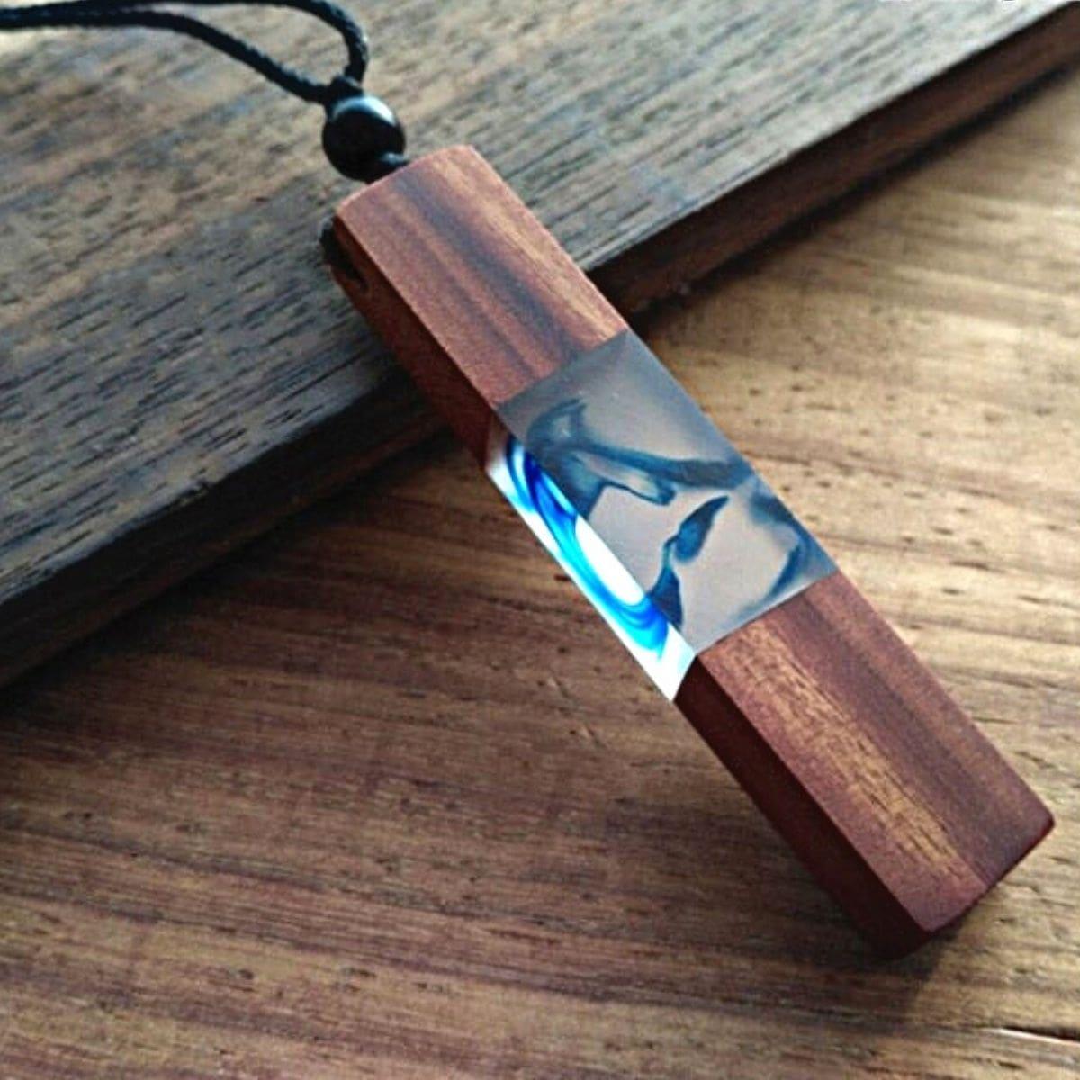 Wooden necklaces for clearance sale