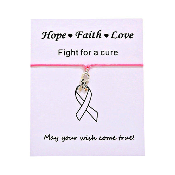 HOPE Bracelet - Breast Cancer Awareness Month, - OurCoordinates