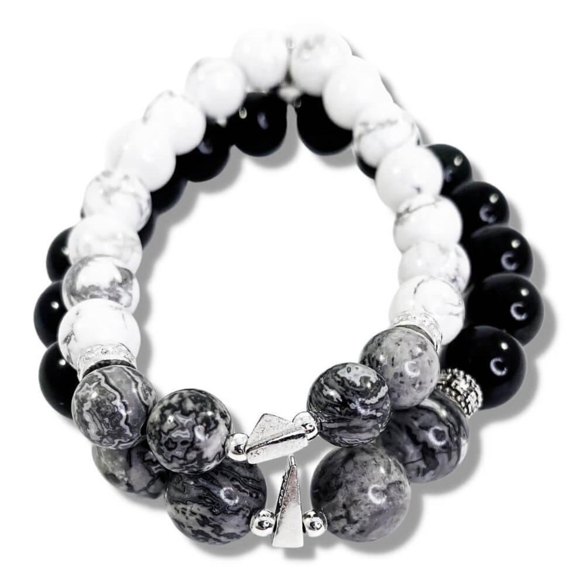 Magnetic Bead Bracelets - Set Of 2, - OurCoordinates