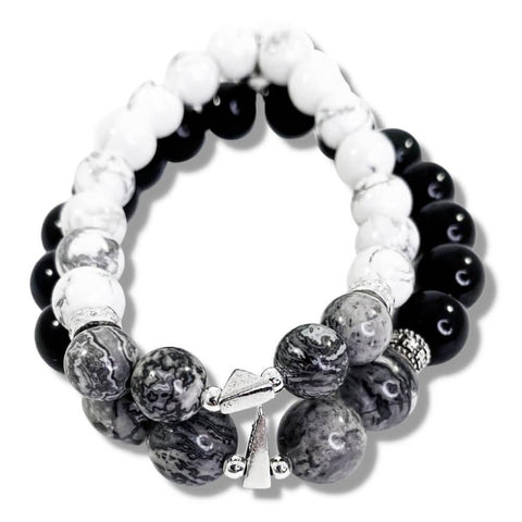 Magnetic Bead Bracelets - Set Of 2, - OurCoordinates