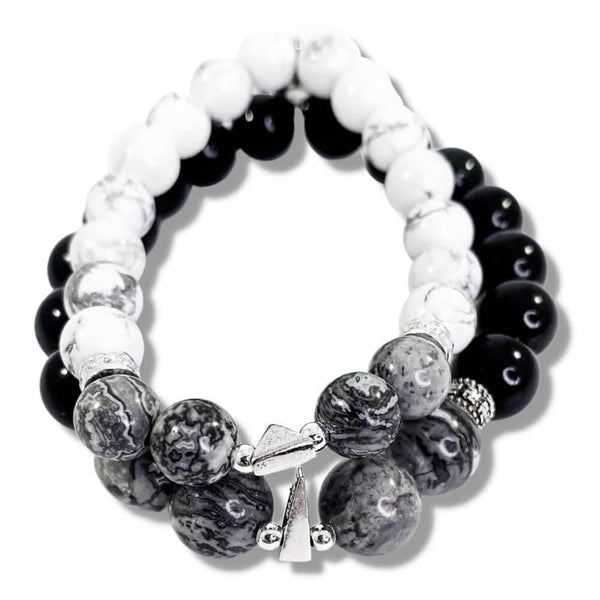 Magnetic Bead Bracelets - Set Of 2, - OurCoordinates
