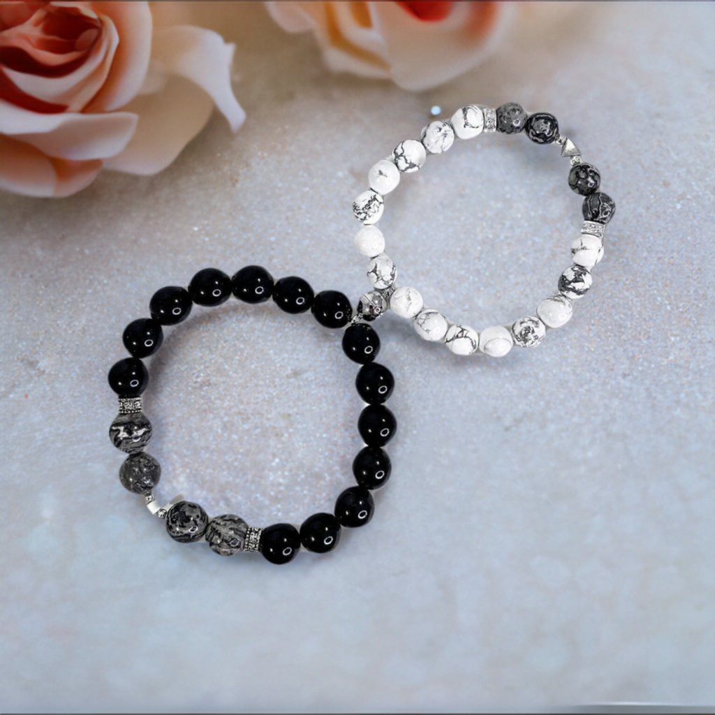 Bead Bracelets Set of 2 OurCoordinates