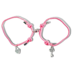 Magnetic Charm Bracelets - Set Of 2, Pink - OurCoordinates