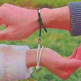 Magnetic Couple Bracelets - Set Of Two, Red - OurCoordinates