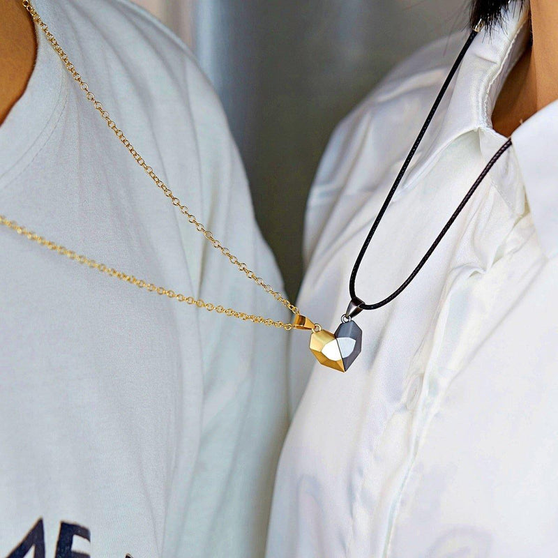 Magnetic Heart Necklaces – Magnetic Couples Bracelets