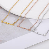"mama" Pendant Necklace, Gold - OurCoordinates