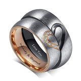 Personalized His & Hers Rings For Couples, 12 - OurCoordinates
