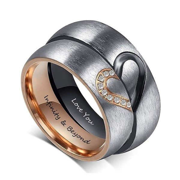 Personalized His & Hers Rings For Couples, 12 - OurCoordinates