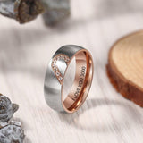 Personalized His & Hers Rings For Couples, 10 - OurCoordinates