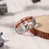 Personalized His & Hers Rings For Couples, 10 - OurCoordinates