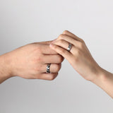 Personalized His & Hers Rings For Couples, 11 - OurCoordinates