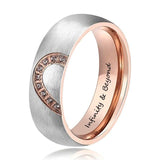 Personalized His & Hers Rings For Couples, 10 - OurCoordinates