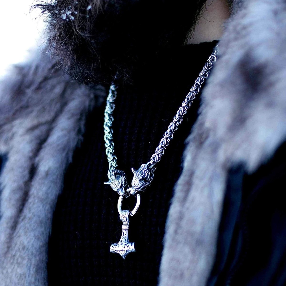 Stainless Steel Celtic Irish Cross Necklace Norse Viking Knot Pendant Men  Women - Etsy