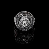 Stainless Steel Wolf Ring, 7 - OurCoordinates