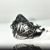 Stainless Steel Wolf Ring, 7 - OurCoordinates