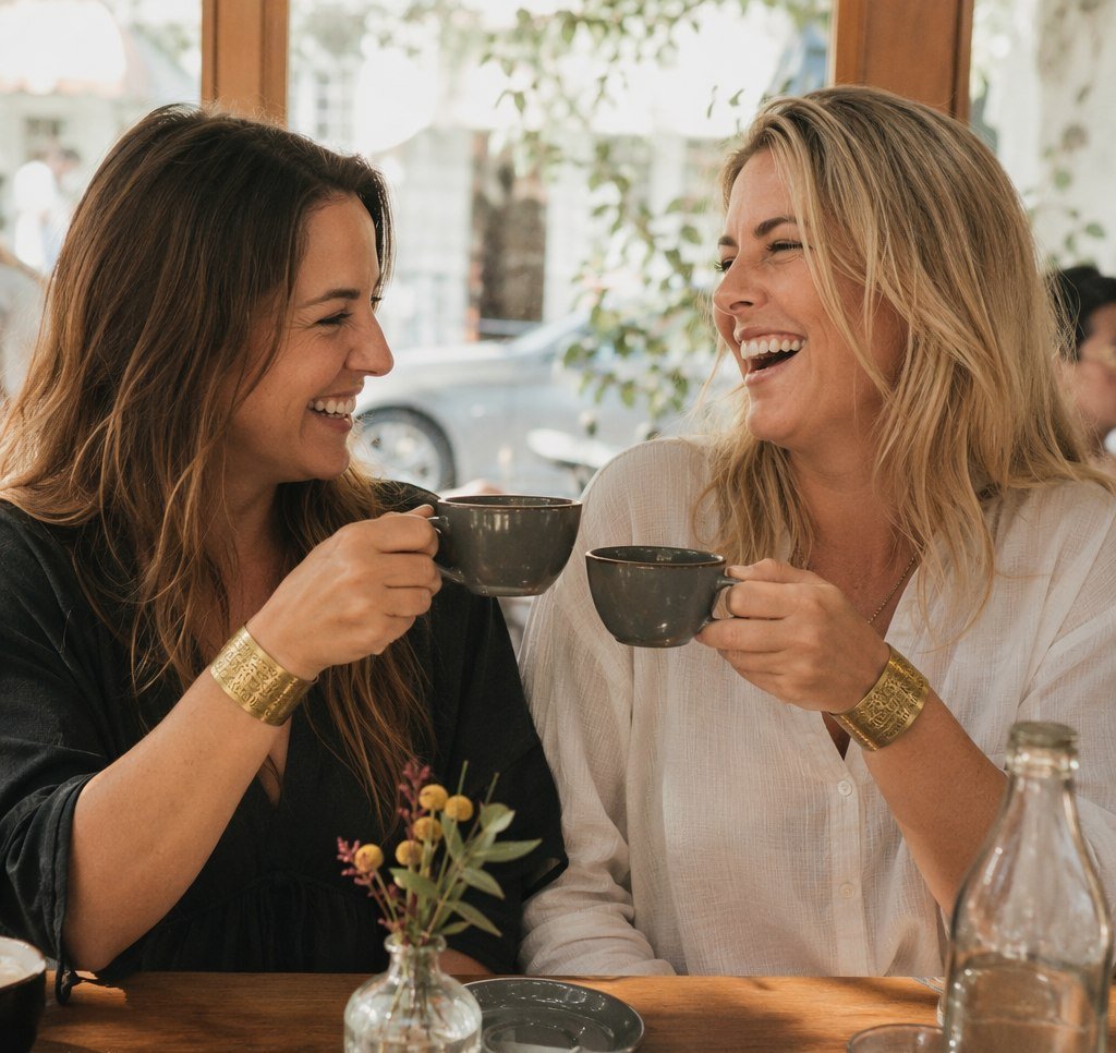 Friends spending time together